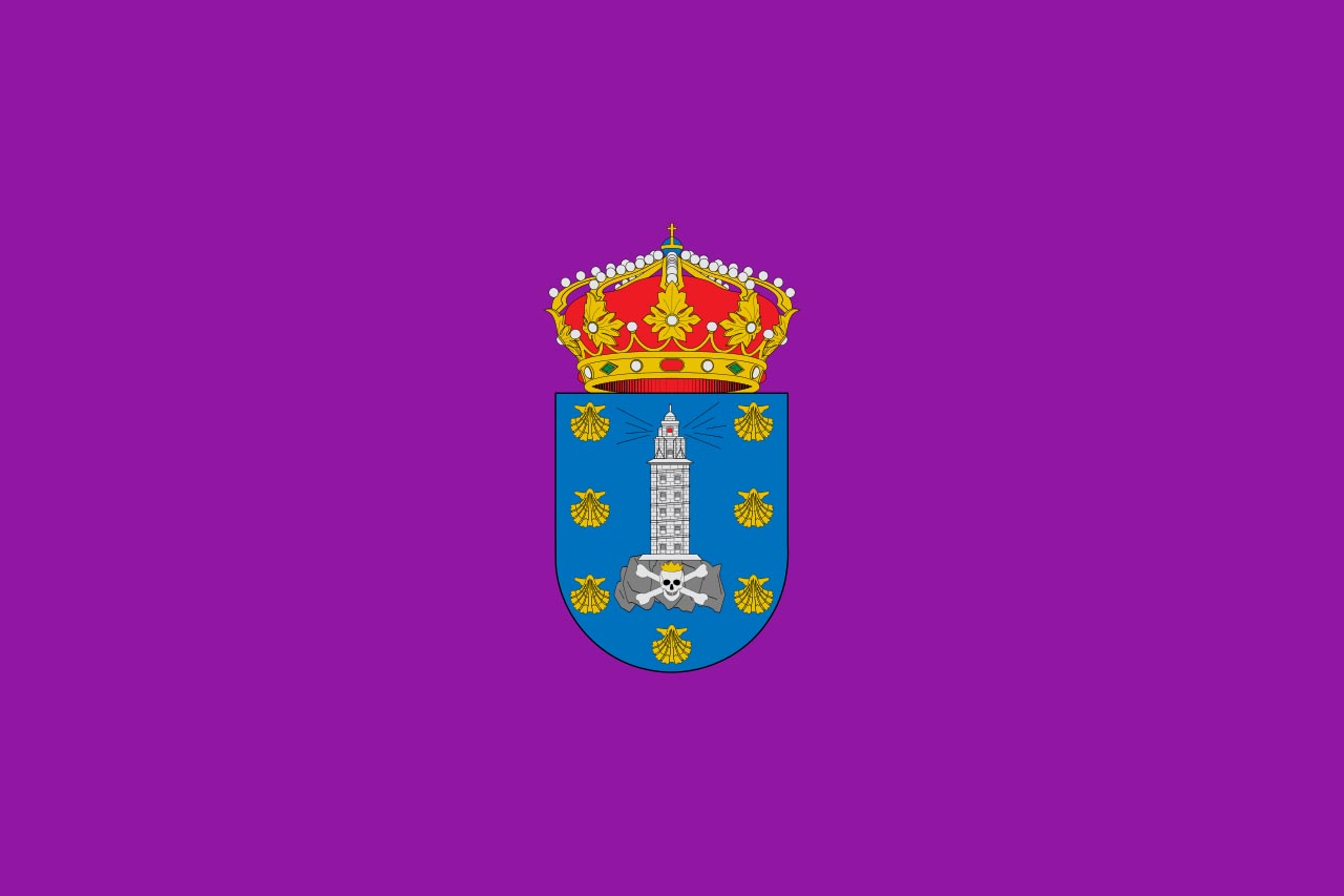 Флаг провинции Ла-Корунья (La Coruña)