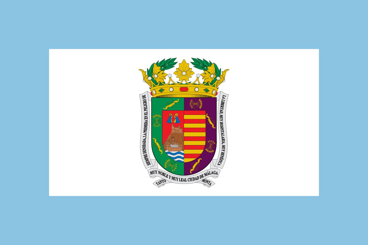 Флаг провинции Малага (Málaga)