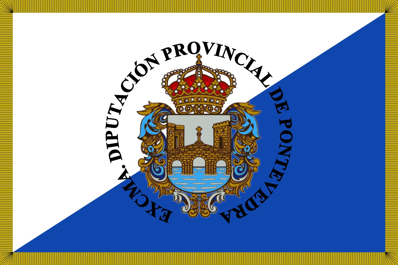 Флаг провинции Понтеведра (Pontevedra)