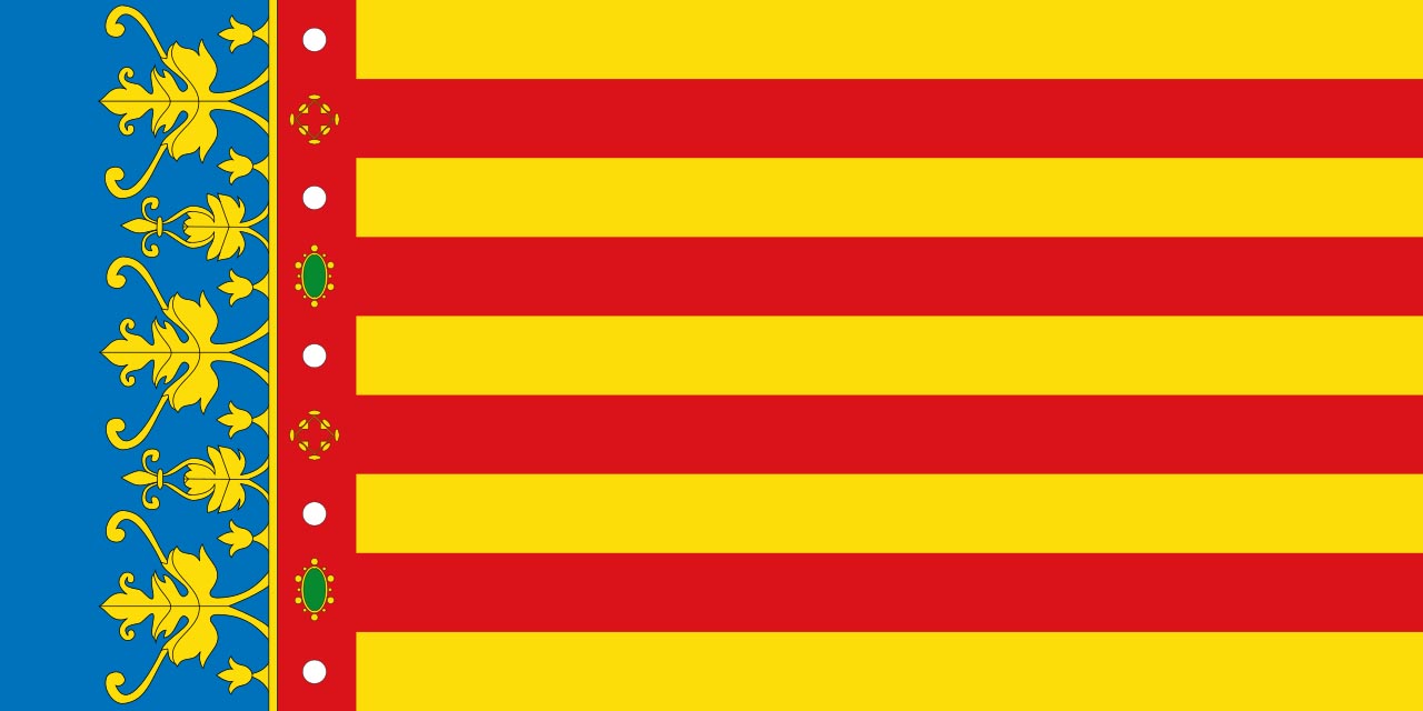 Флаг провинции Валенсия (Valencia)