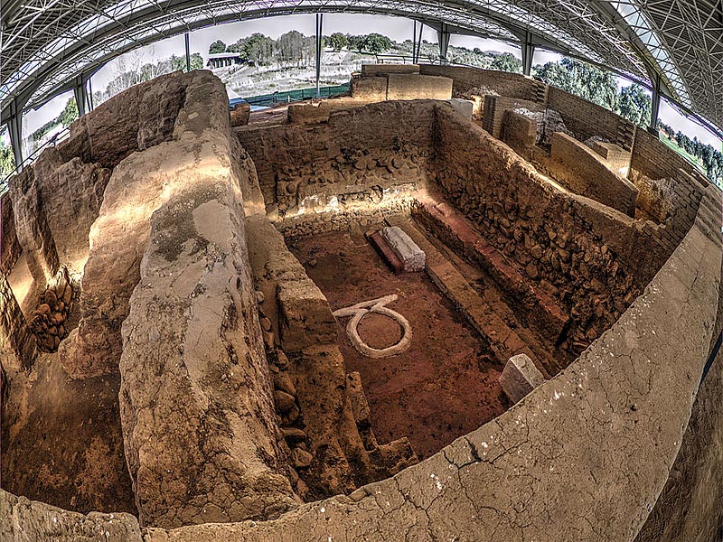Археологические раскопки в Канчо Роано (Эстремадура)