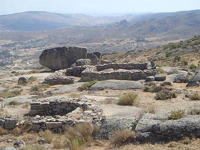 Останки поселения веттонов II в. до н.э. в Кастро-де-Улака