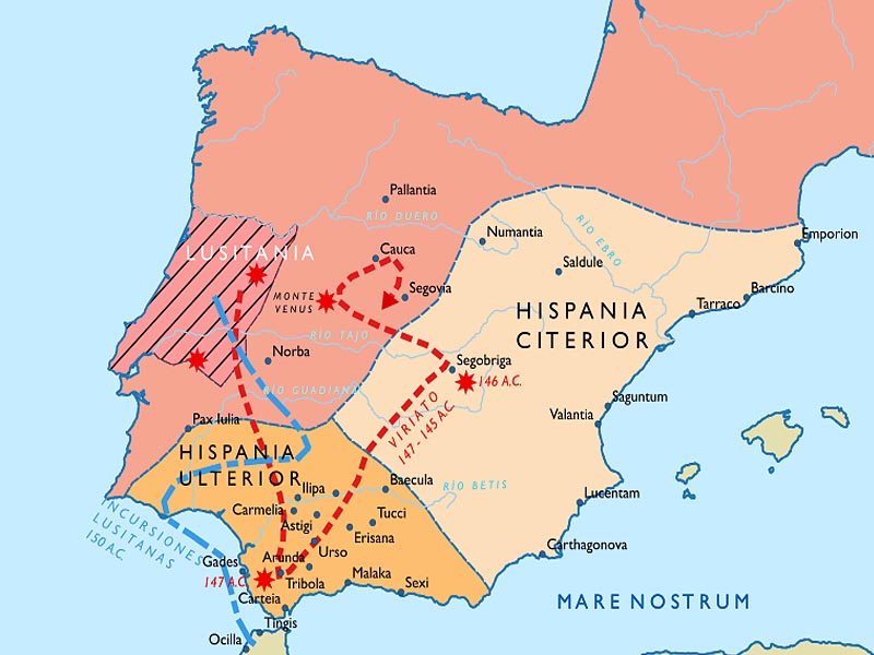 Лузитанская война (155 - 139 г.г. до н.э.)