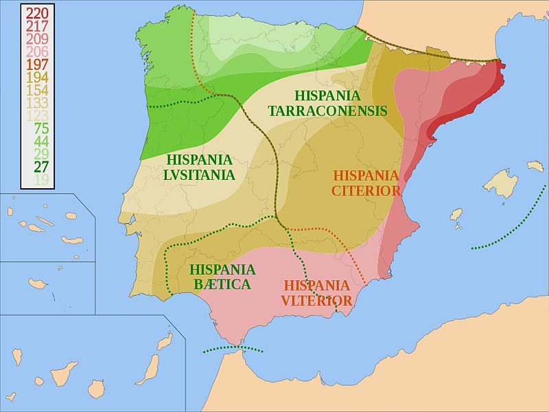 Полное покорение Испании Древним Римом