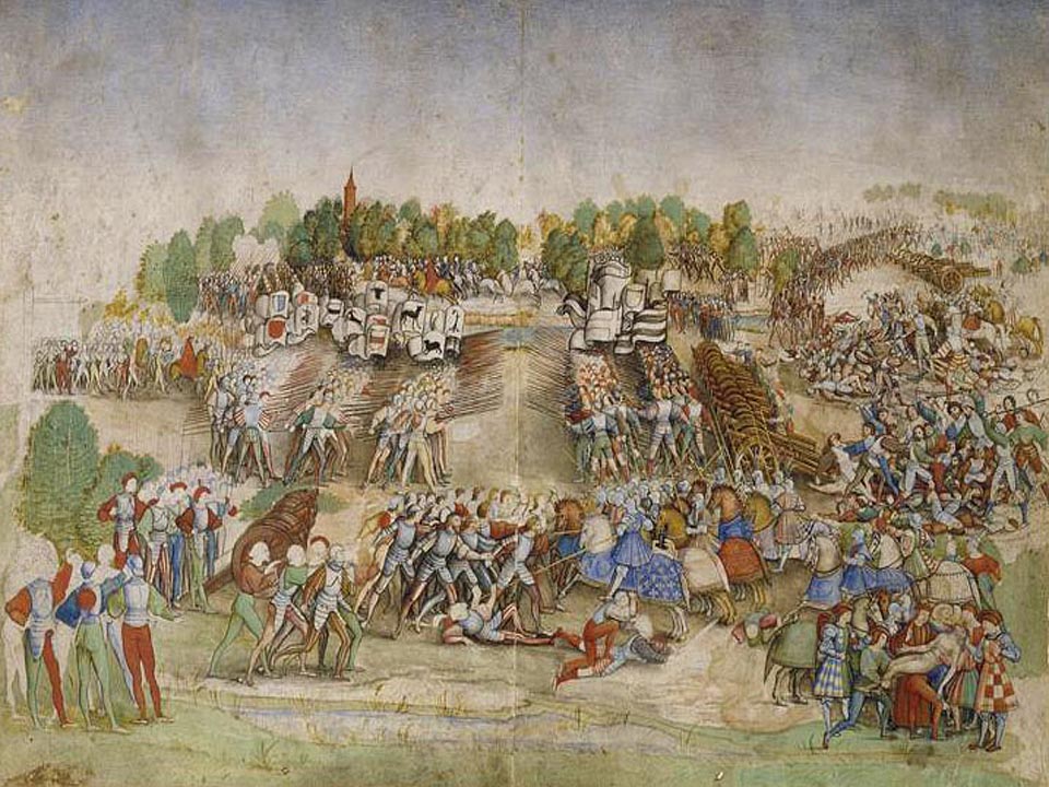 Битва при Мариньяно 1515г. Итальянские войны