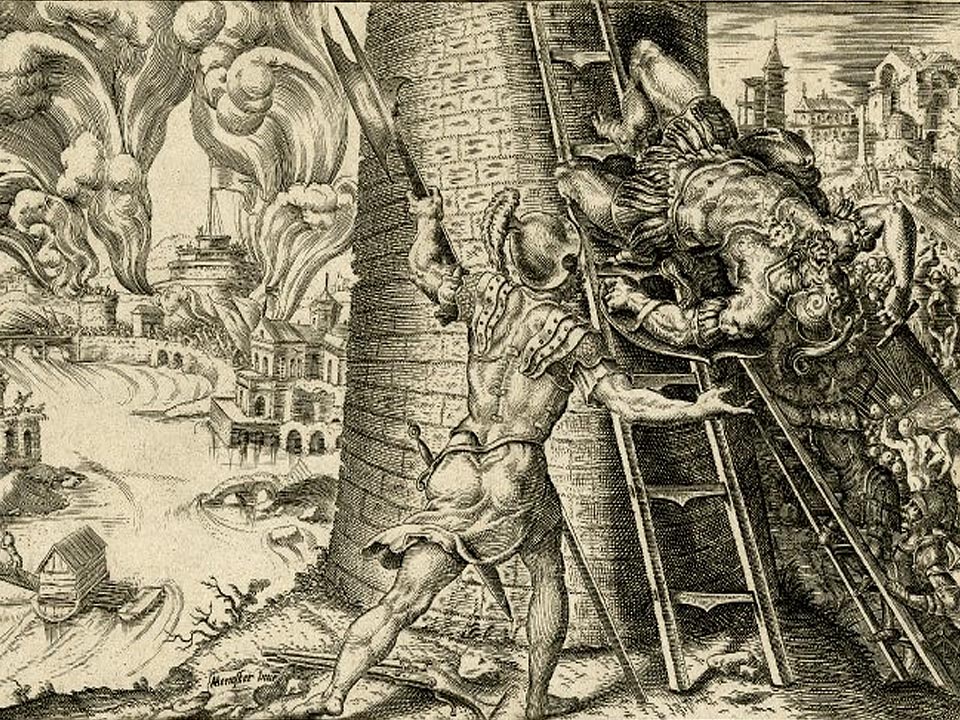 Разграбление Рима (Martin van Heemskerck, 1527 г.) 