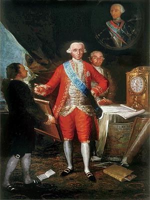 Хосе Моньино и Редондо граф Флоридабланка - испанский государственный деятель XVIII века