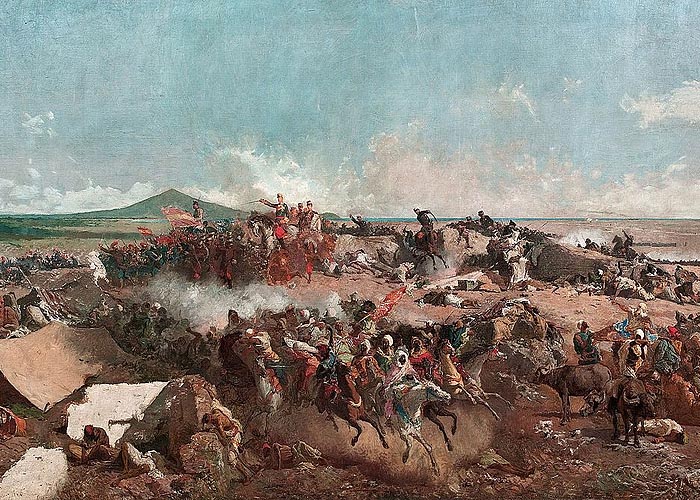 Испано-марокканская война (1859—1860). Битва при Тетуане