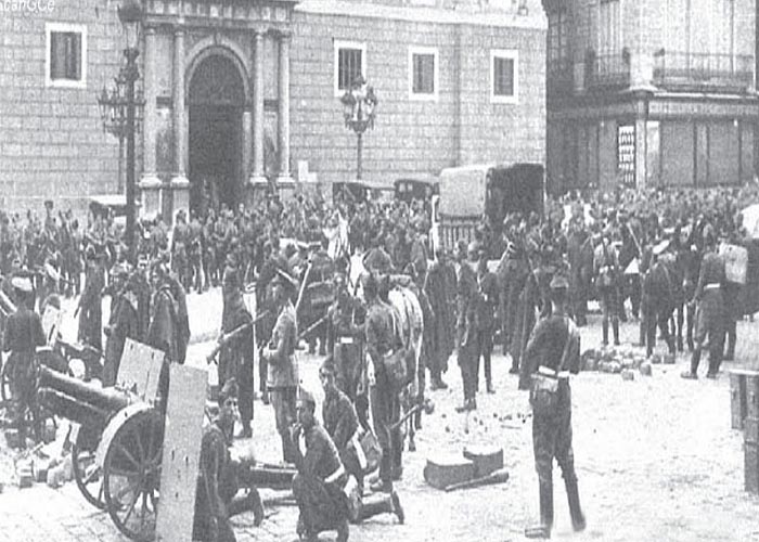Восстание в Мадриде в 1934 г.