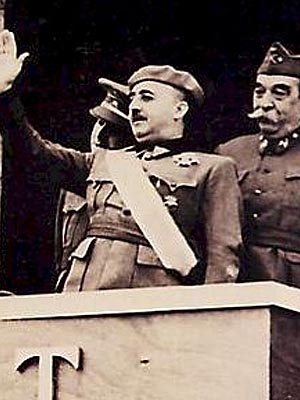 Франсиско Франко — испанский военный и государственный деятель, каудильо Испании в 1939—1975 годах
