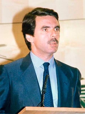 Хосе Мария Аснар — испанский государственный и политический деятель, премьер-министр Испании с 1996 по 2004 годы