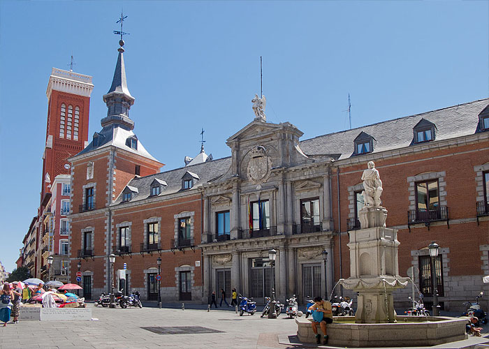 Дворец Санта-Крус в Мадриде - штаб-квартира Министерства иностранных дел Испании