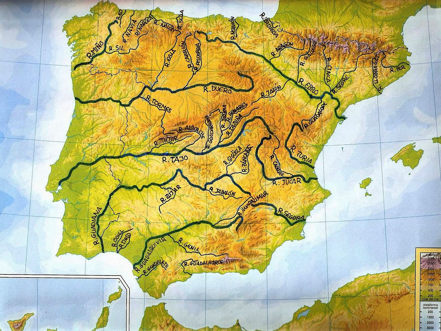 Речная система Испании