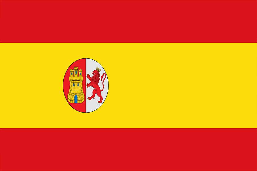Флаг Испании во время Первой республики (1873-1874).