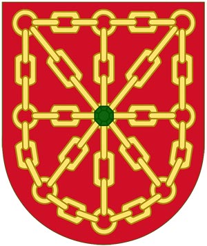 Четвертая четверть герба Испании - герб королевства Наварра