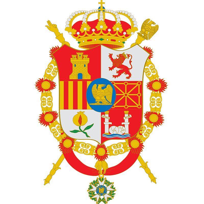Герб Испании в 1808 - 1813 г.г.